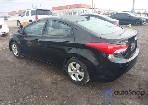2013 Hyundai Elantra Gls from USA, damaged, VIN KMHDH4AE1DU907250